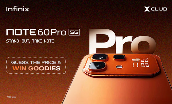 Note 60 Pro Launch Giveaway