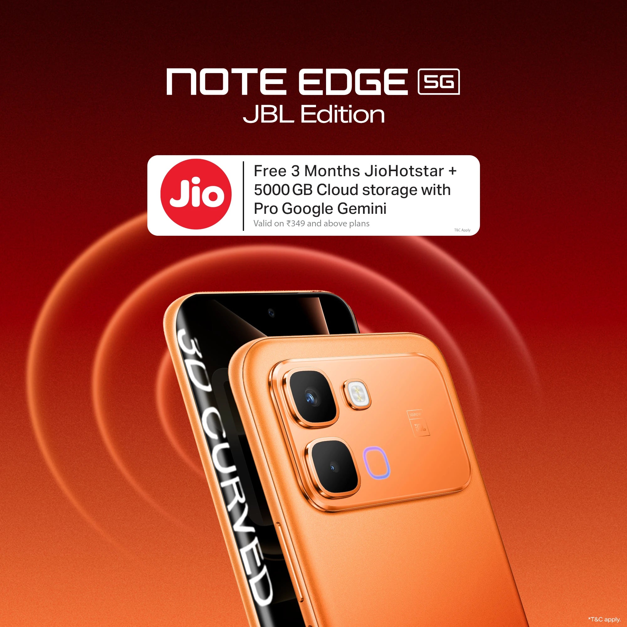 Note Edge JBL Edition