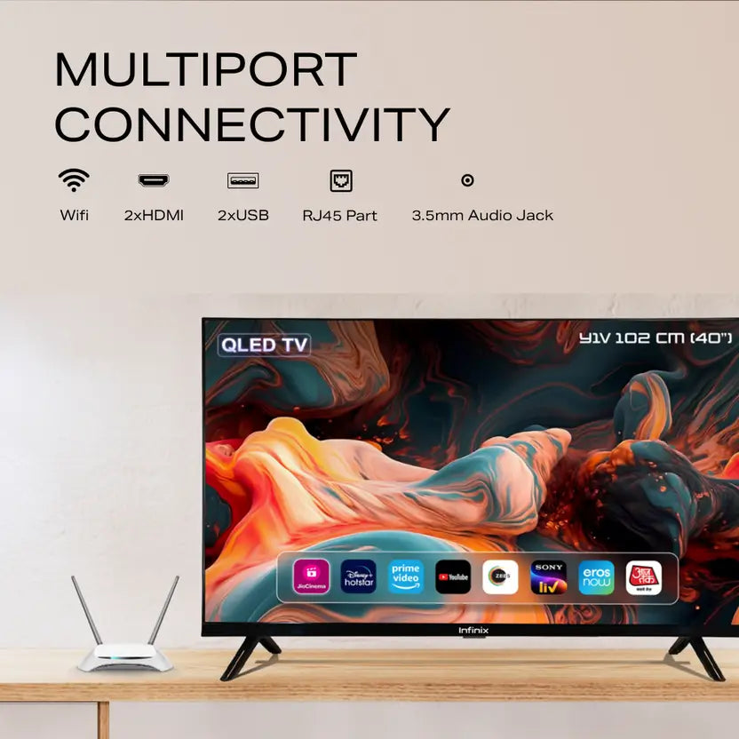 Y-Series QLED Full HD Smart Linux TV