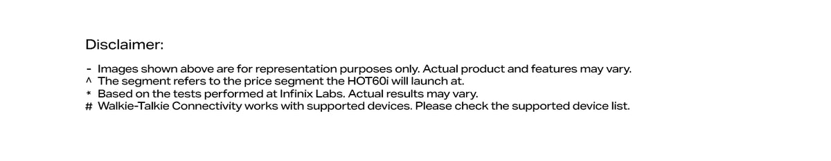 Hot 60i 5G